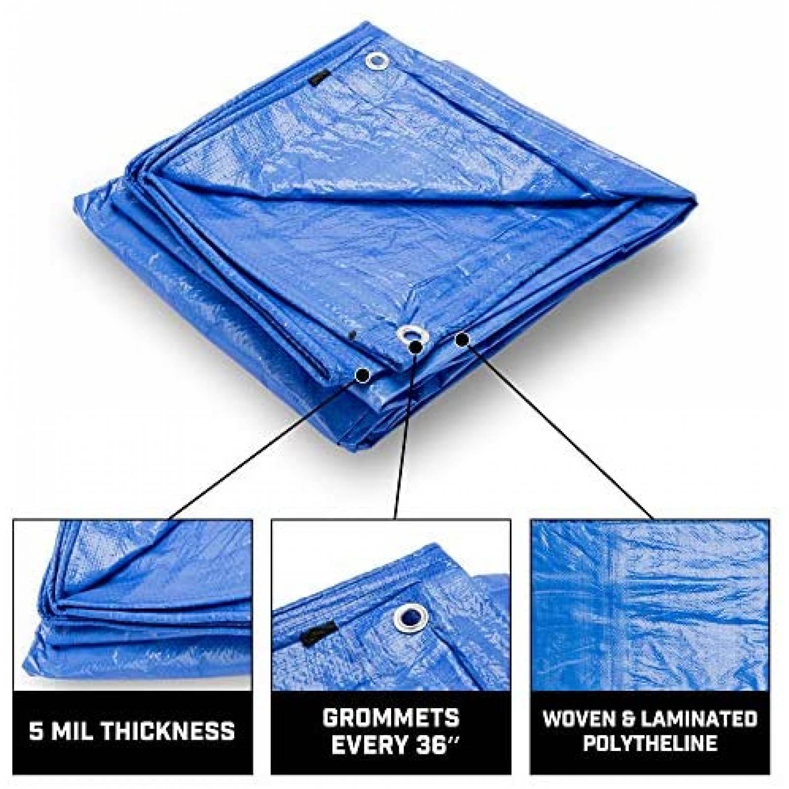 Cobertor B-Air Multi Usos A Prueba de Agua 6 x 8 Pies