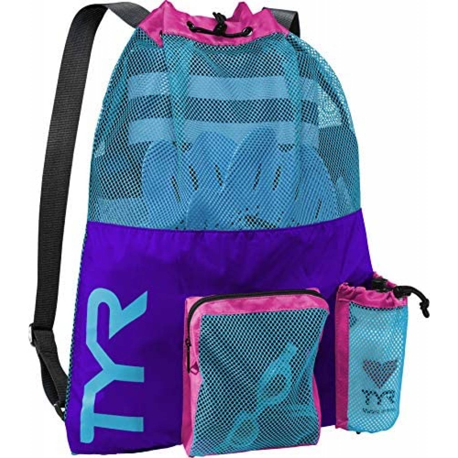 Mochila TYR Impermeable para Natación y Deportes -Azul