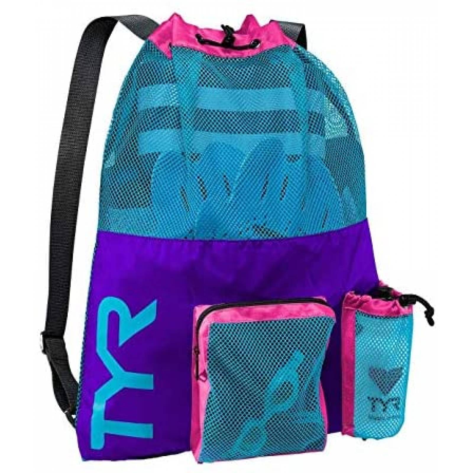 Mochila TYR Impermeable para Natación y Deportes -Azul