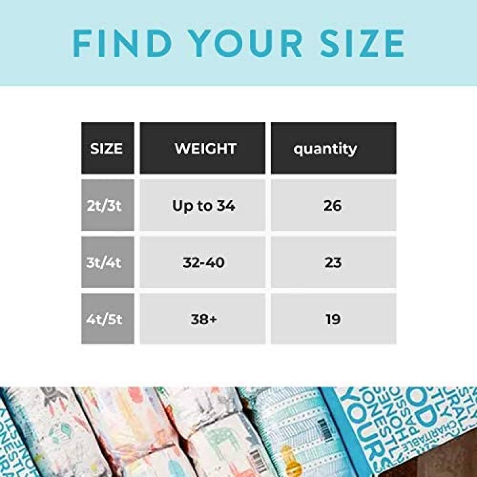 104 Pañales The Honest Company Entrenamiento para Bebés