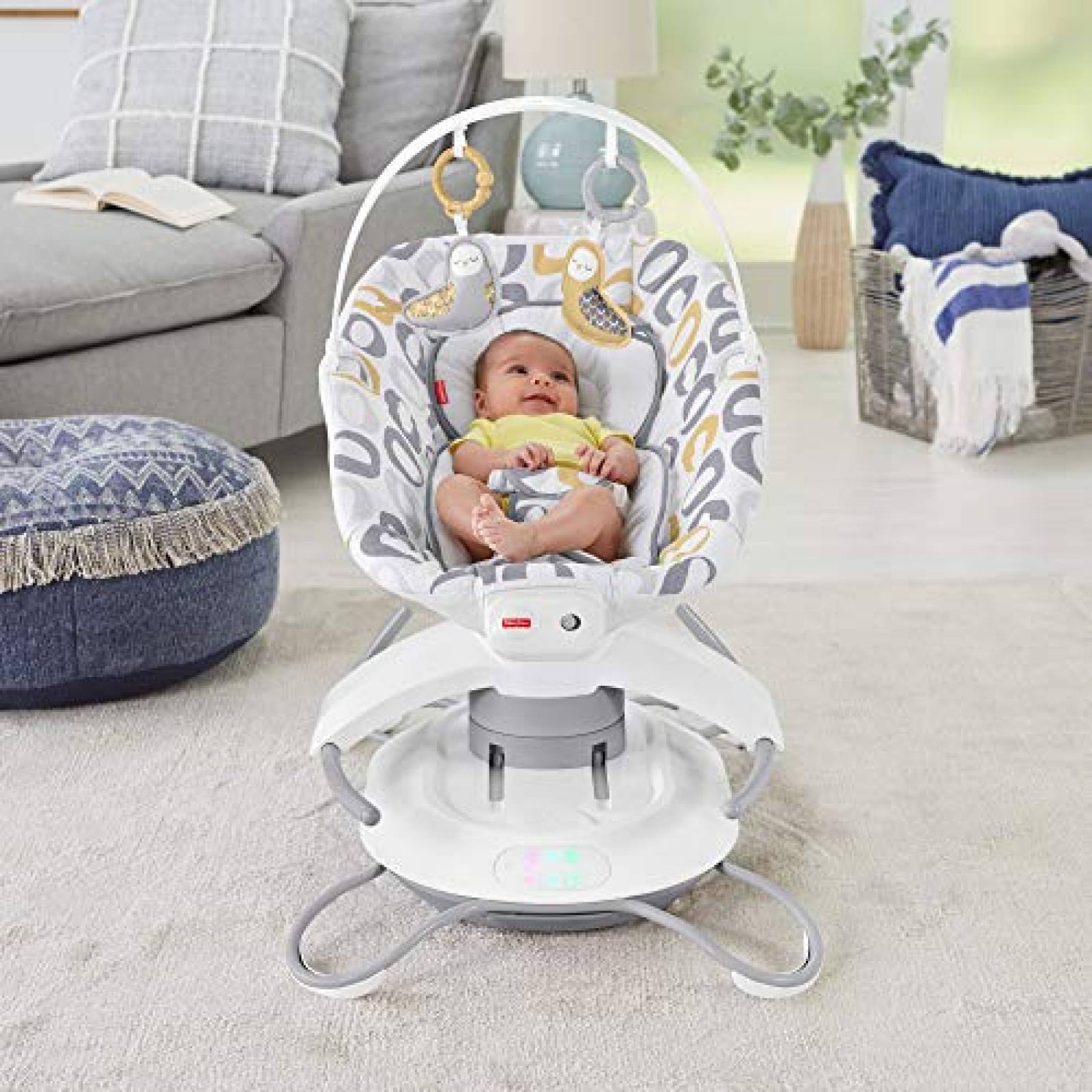 Columpio para Bebé Fisher-Price See & Soothe 2 en 1 Lavable