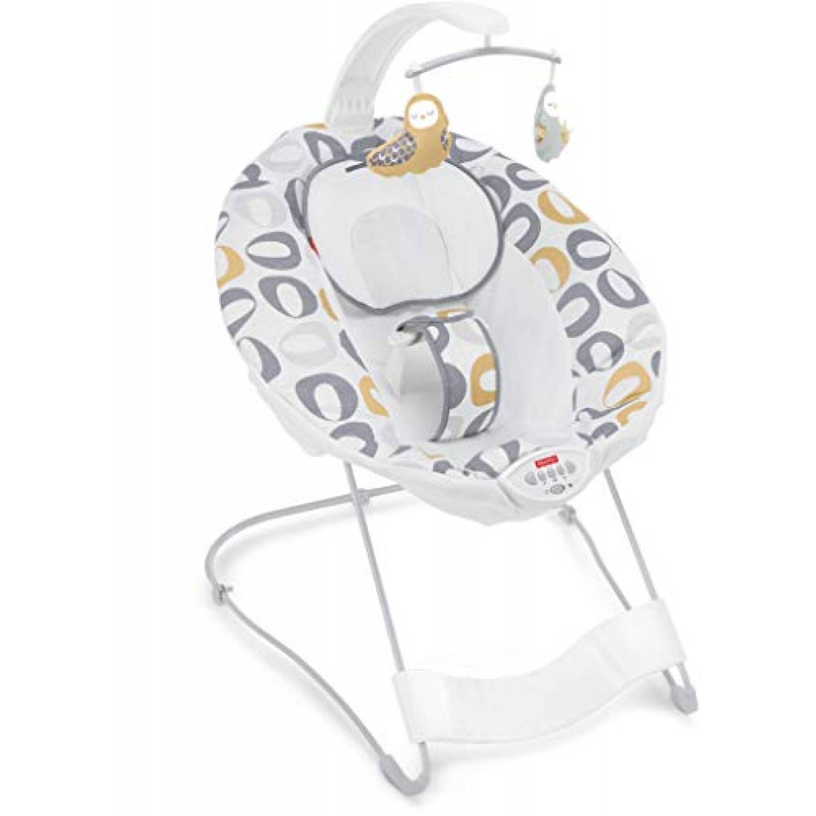 Columpio para Bebé Fisher-Price See & Soothe Lavable -Blanco