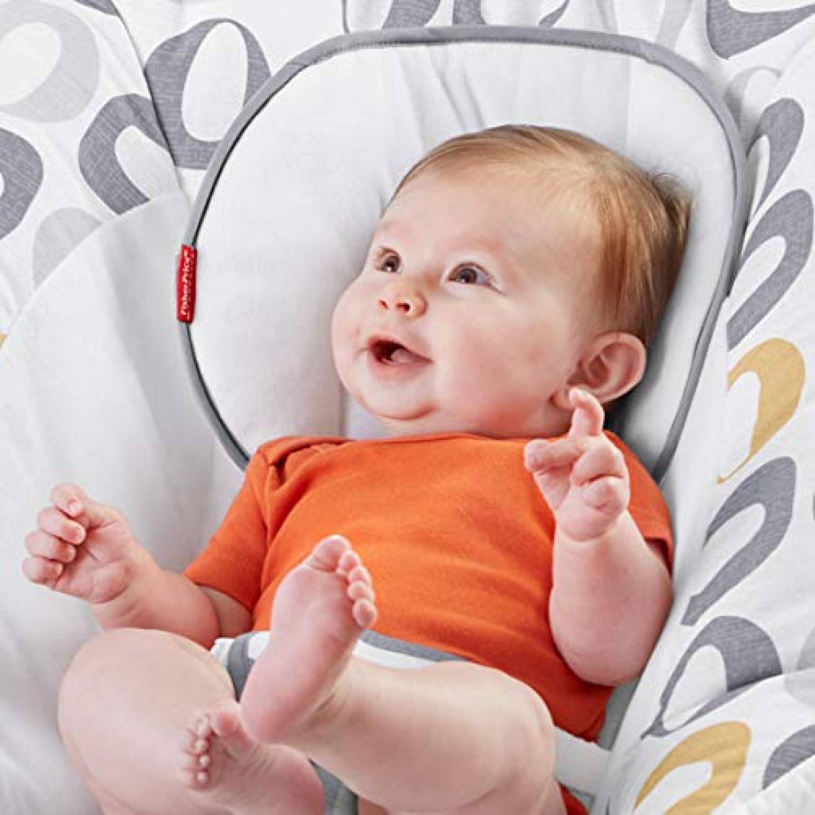 Columpio para Bebé Fisher-Price See & Soothe Lavable -Blanco