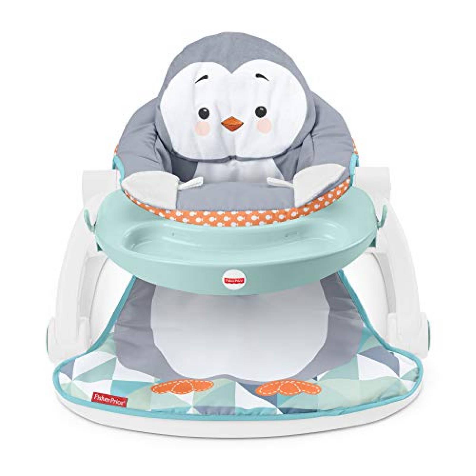 Andador Fisher-Price Isla Pingüino Asiento de Piso Bandeja