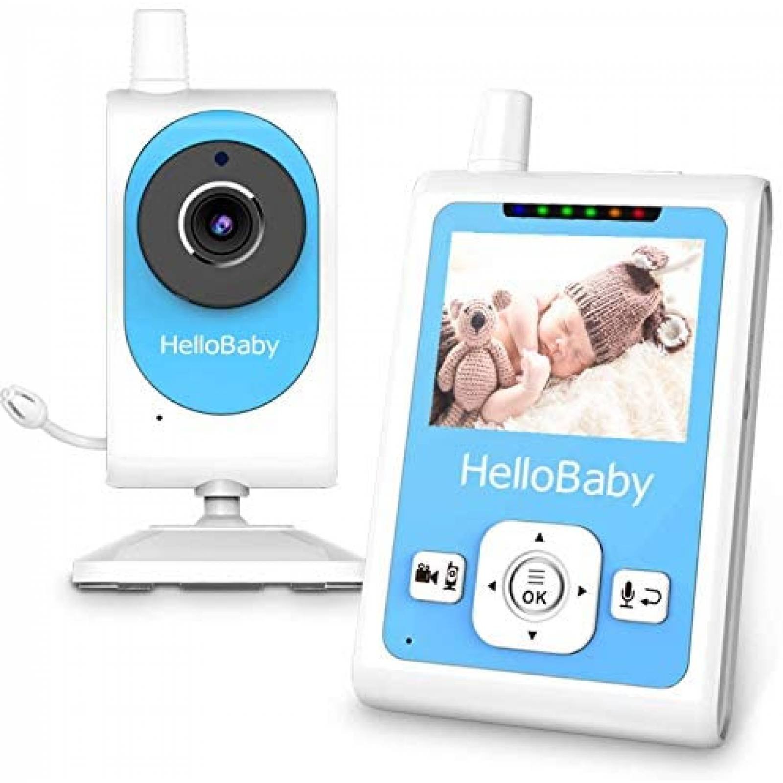 Monitor para Bebé Hello Baby-US HB25 WiFi Visión Nocturna