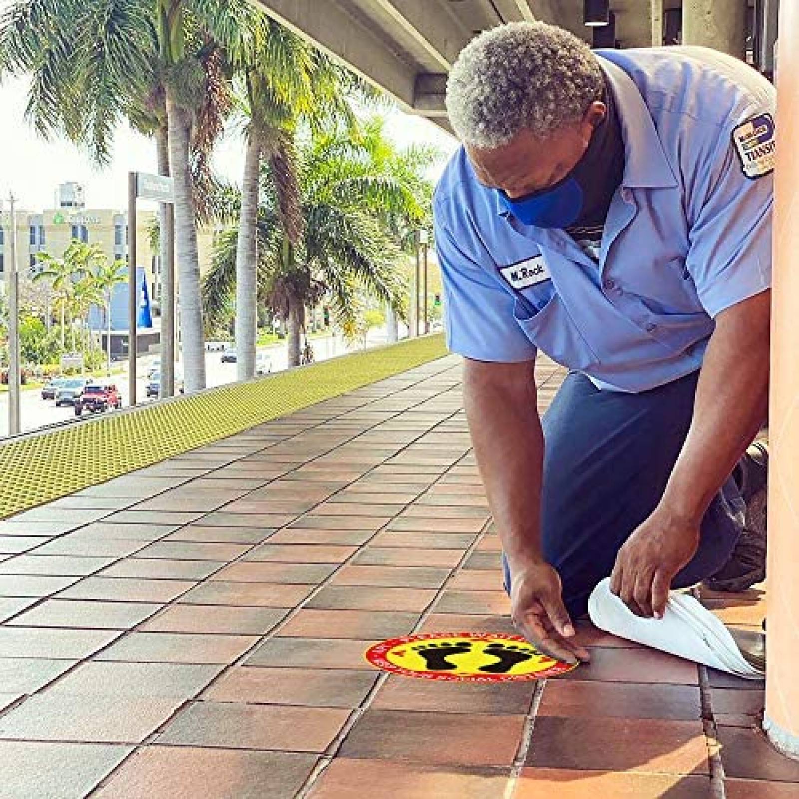 15 Estampas jollylife Letrero de Distanciamiento Social