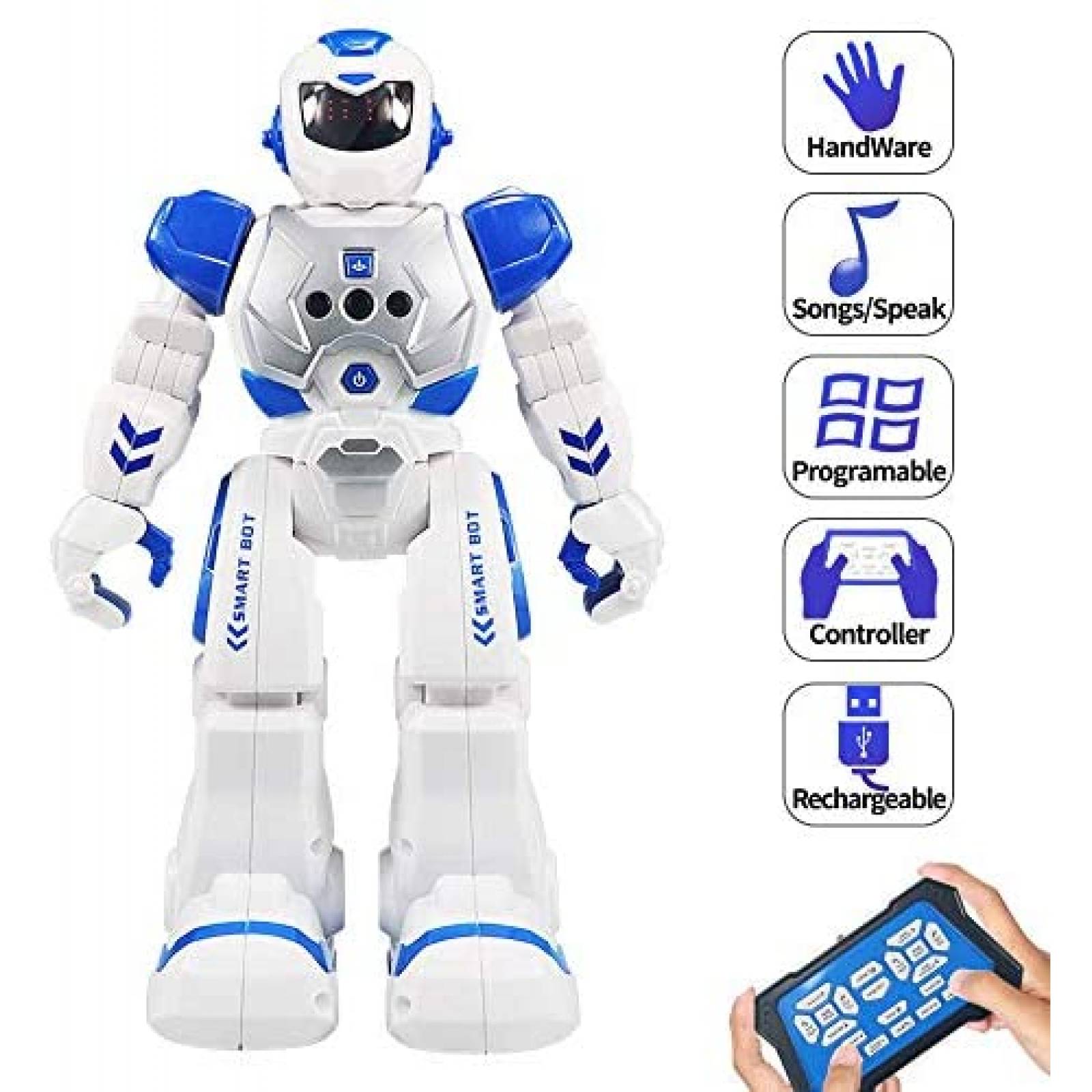 Robot Suliper Interactivo Programable Educativo -Azul