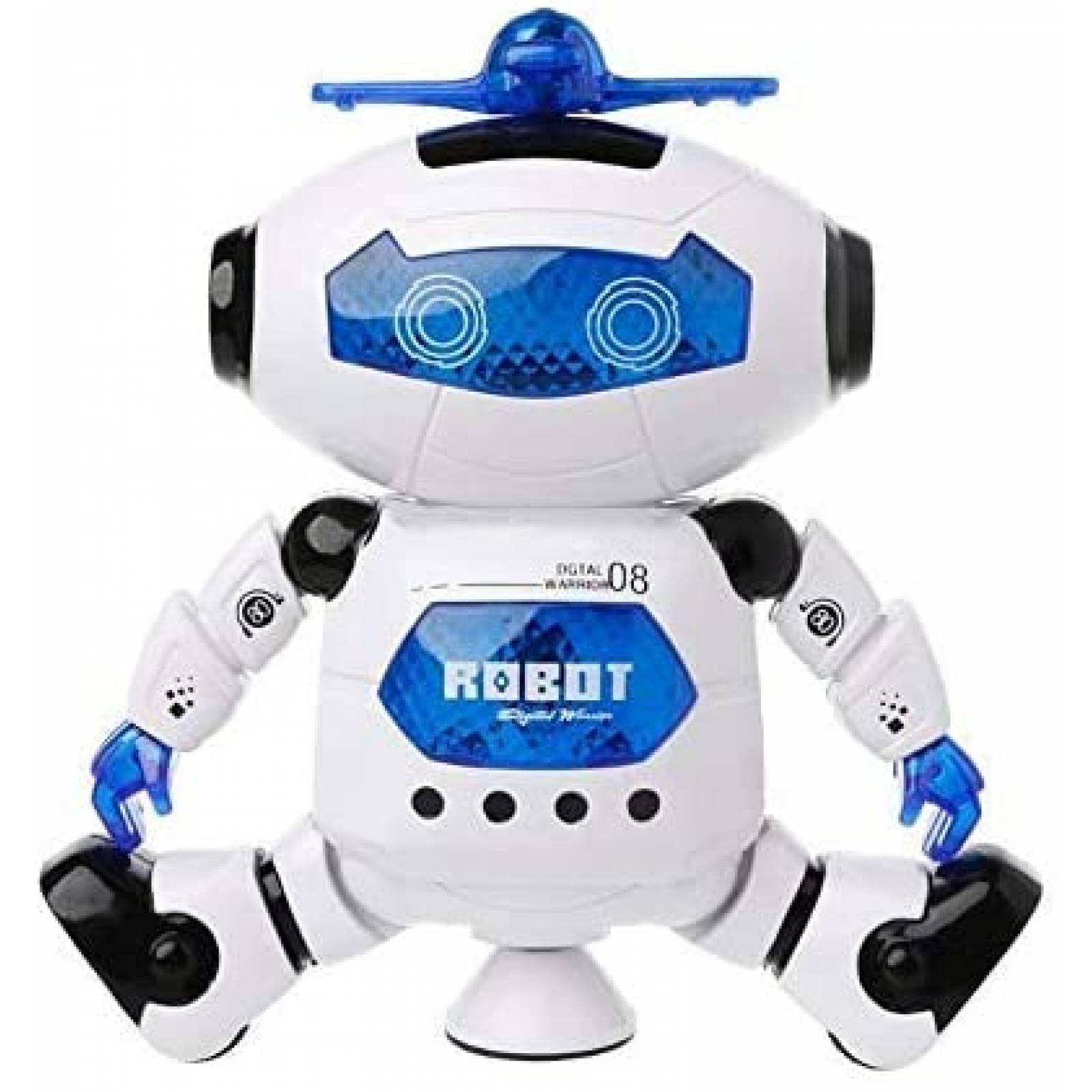 Robot Bailarín Toytykes LED Regalo para Niños 360° -Colorido