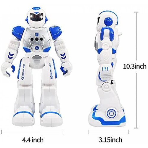Robot de Juguete Samate Interactivo para Niños -Blanco