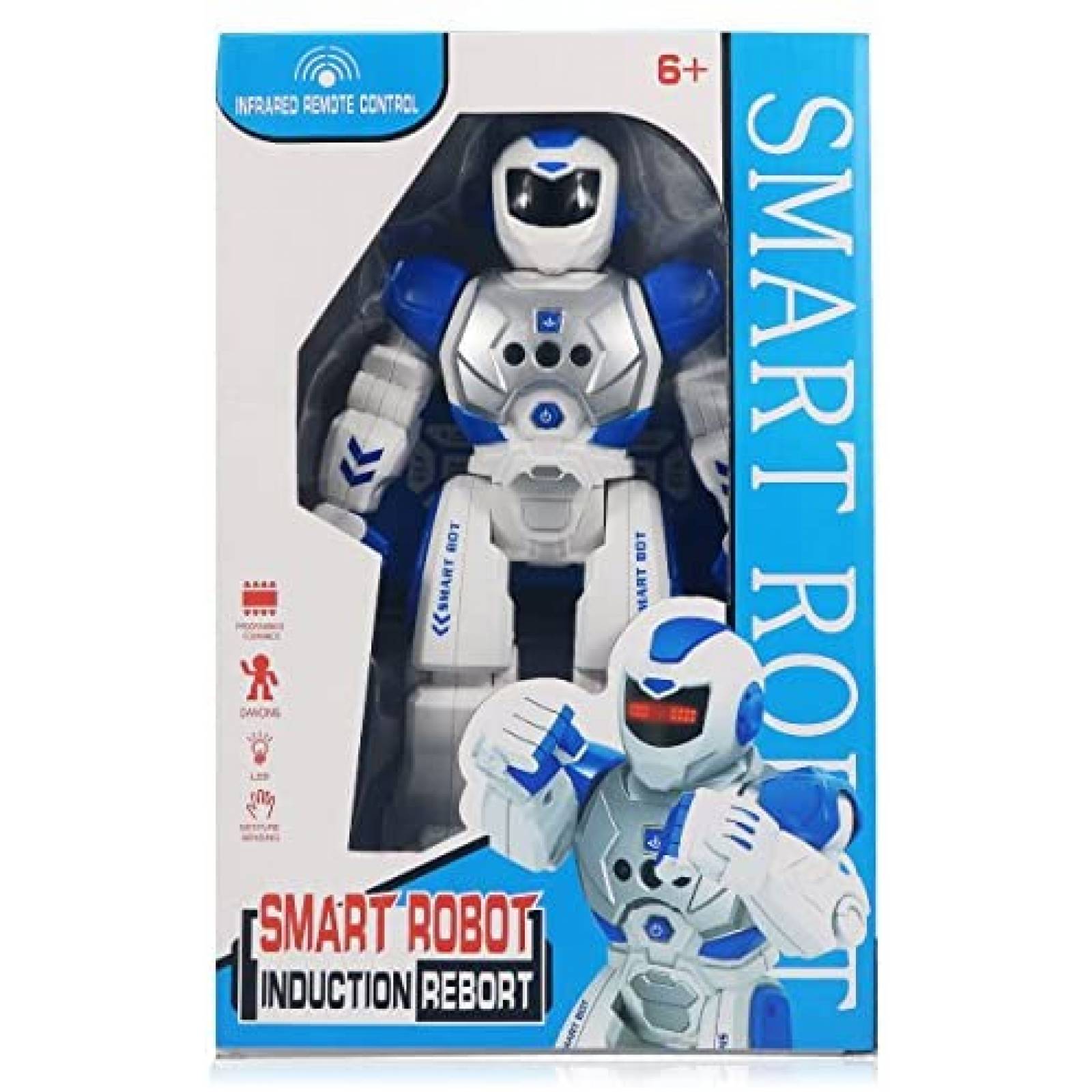 Robot de Juguete Samate Interactivo para Niños -Blanco