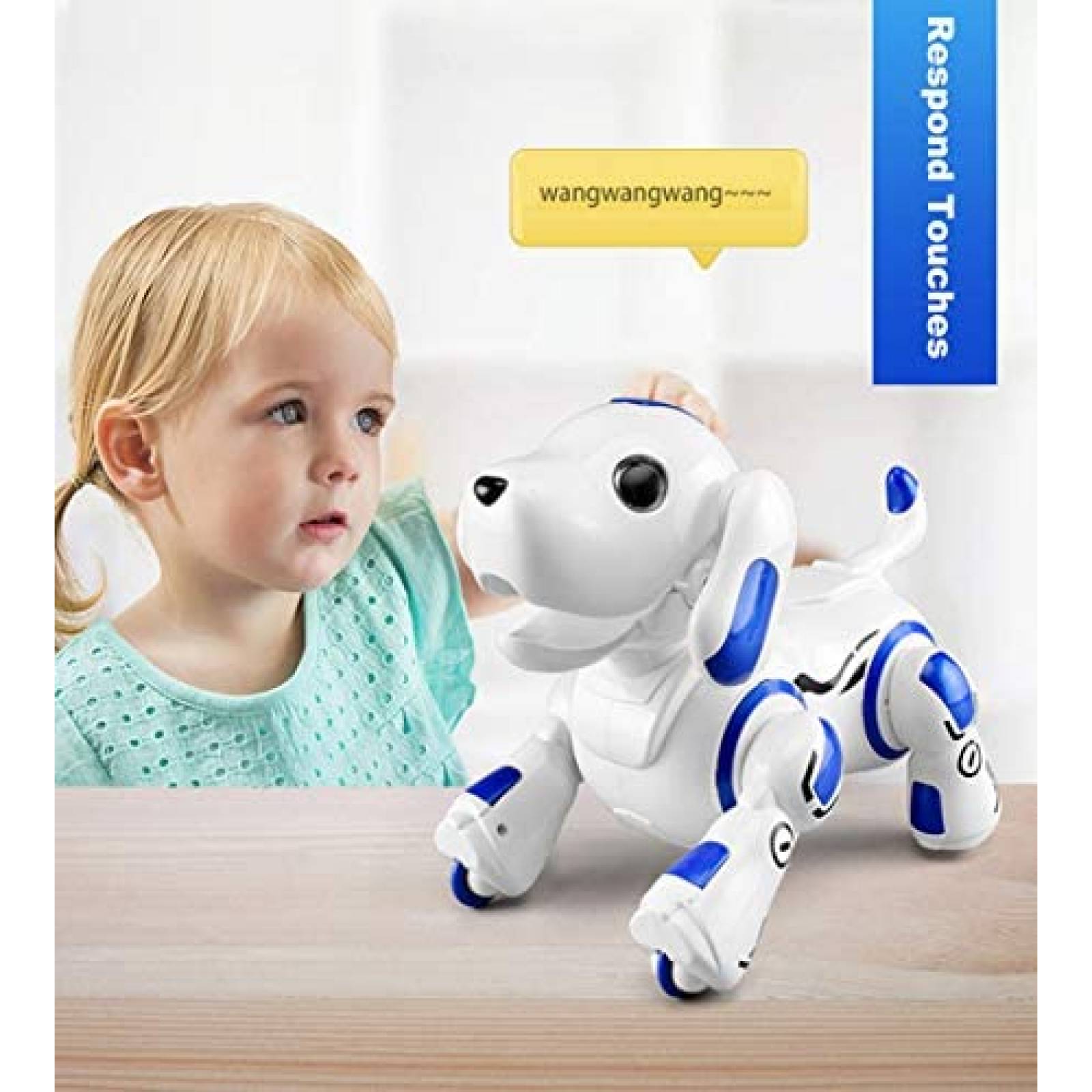 Robot de Perro HI-TECH OPTOELETRONICS CO., LTD. Niños -Azul