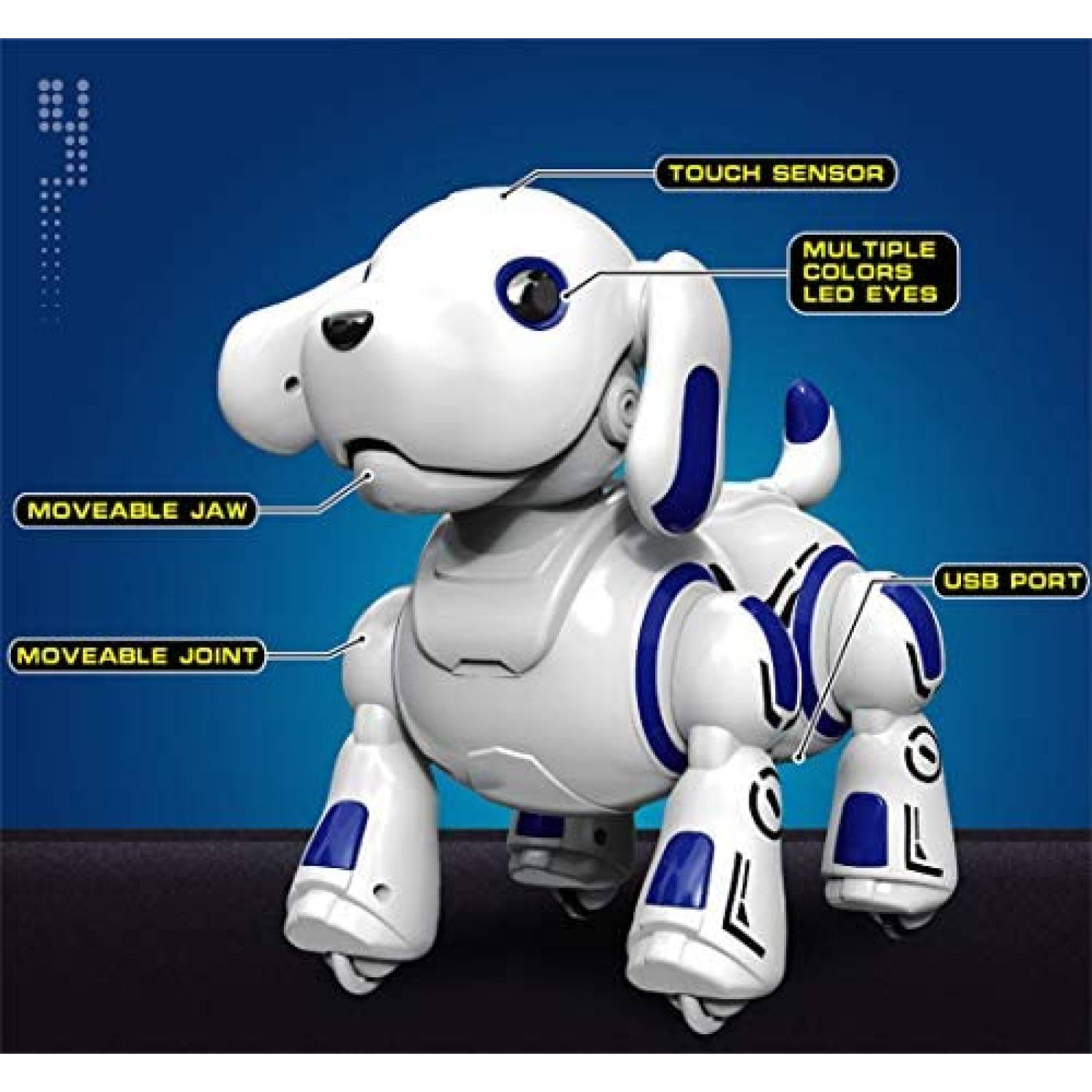 Robot de Perro HI-TECH OPTOELETRONICS CO., LTD. Niños -Azul