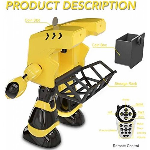 Robot Sayipace Educativo e Inteligente LED -Amarillo