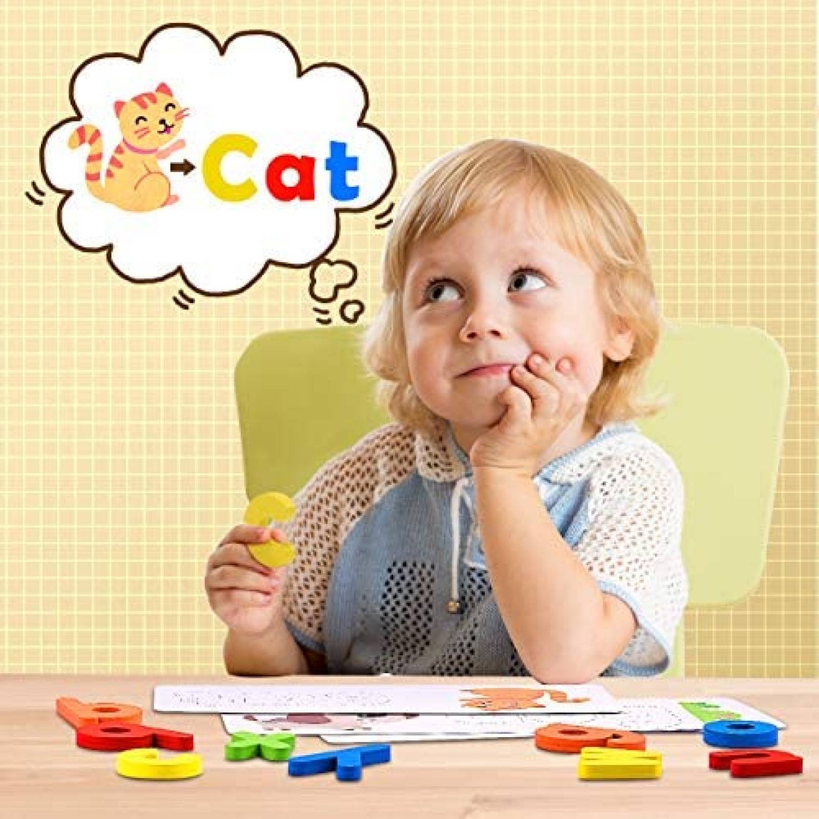 Juegos Educativos para Niños LET'S GO! 2-5 Años -Multicolor