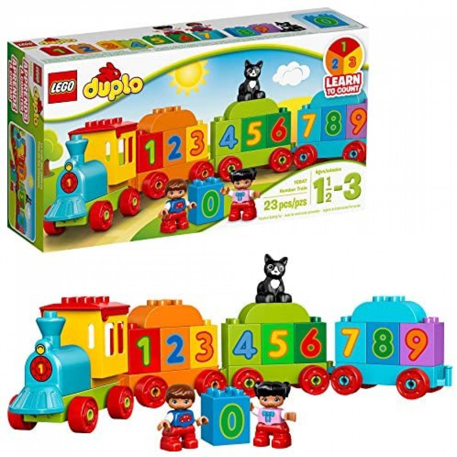 Tren de Juguete LEGO Educativo de 23 Piezas para Niños