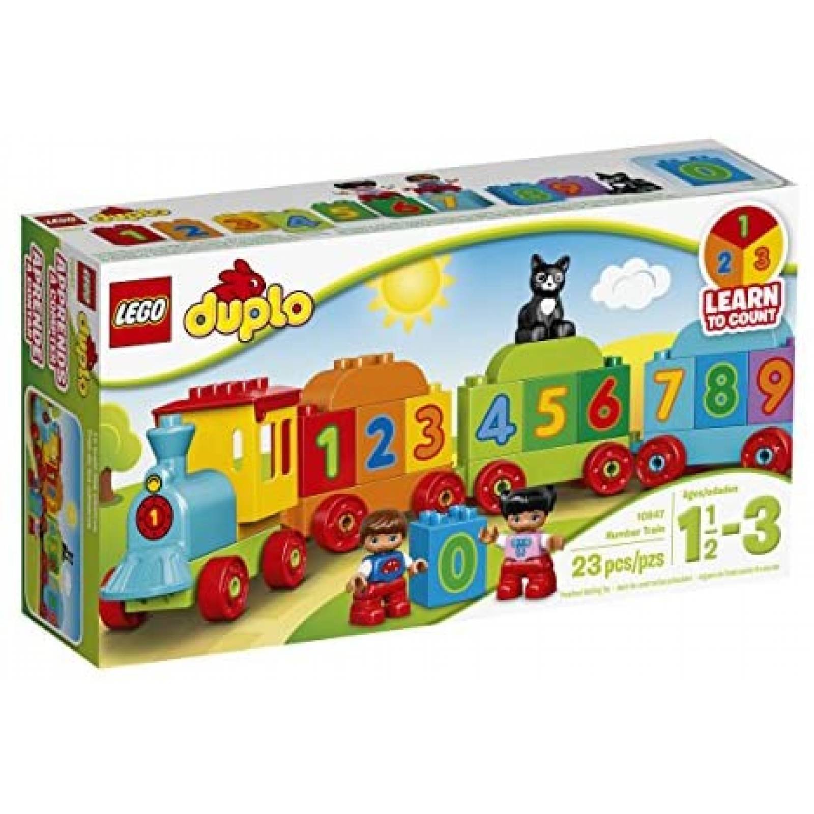 Tren de Juguete LEGO Educativo de 23 Piezas para Niños