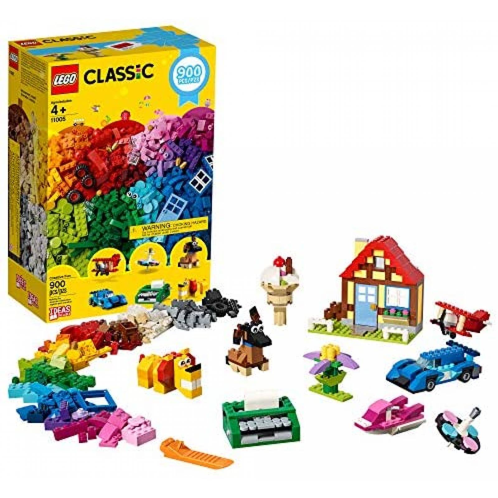 Juguete Armable LEGO 3 Niveles 900 Piezas para Niños