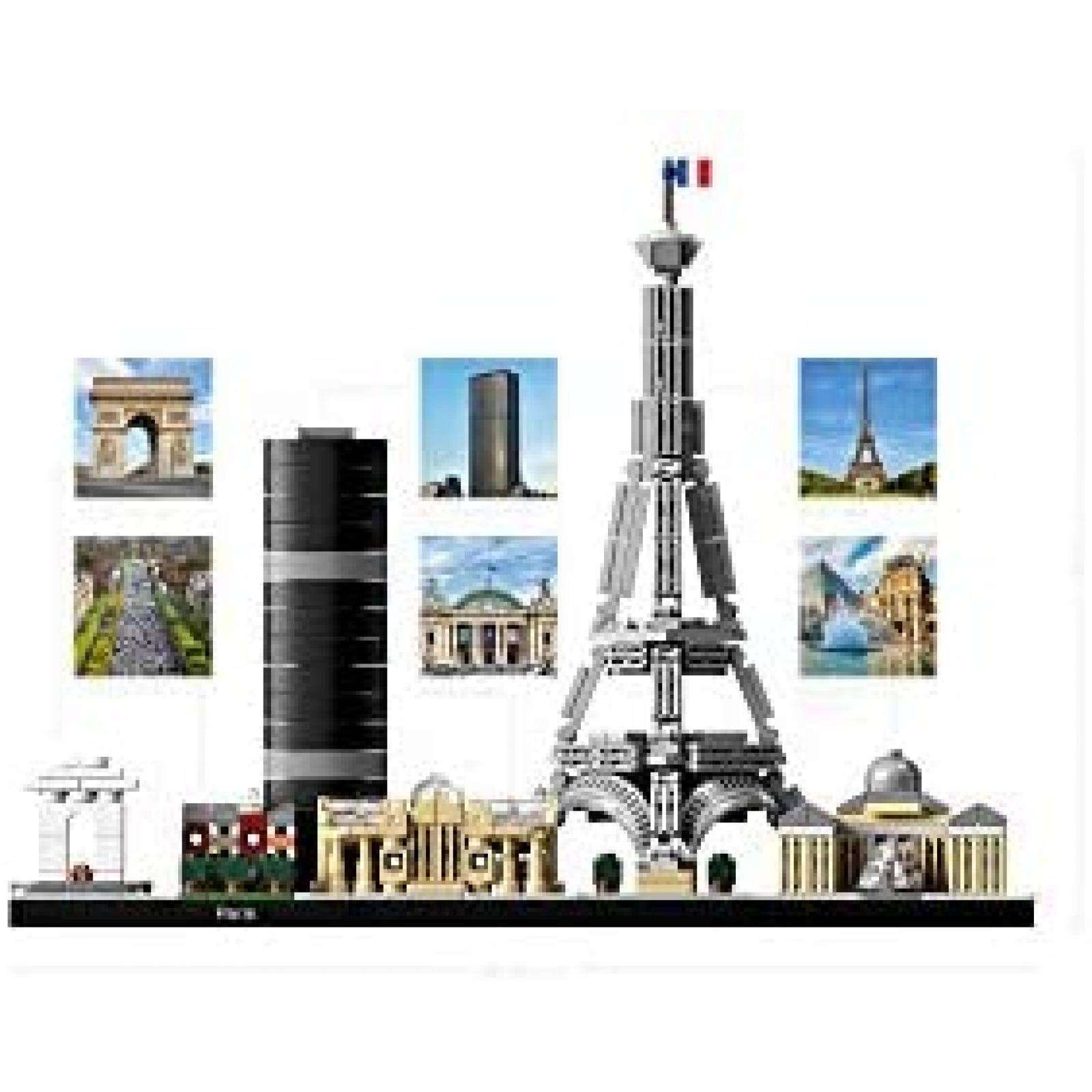 torre eiffel en lego