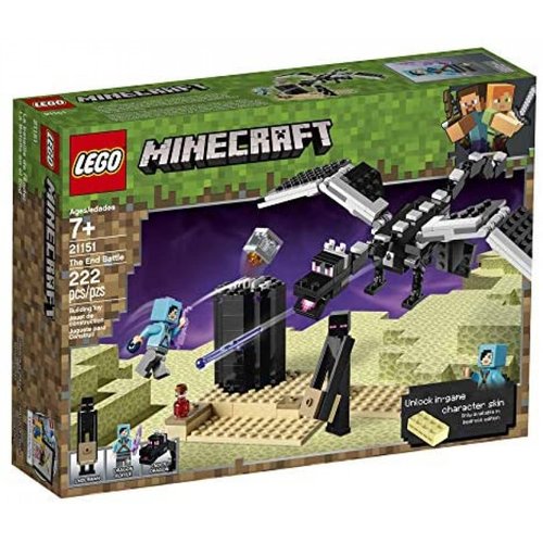Set de Construcción LEGO Minecraft The End Battle 222 Pzs