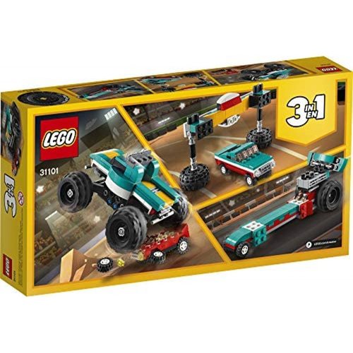 Set de Construcción LEGO Monster Truck Toy 163 Pzs