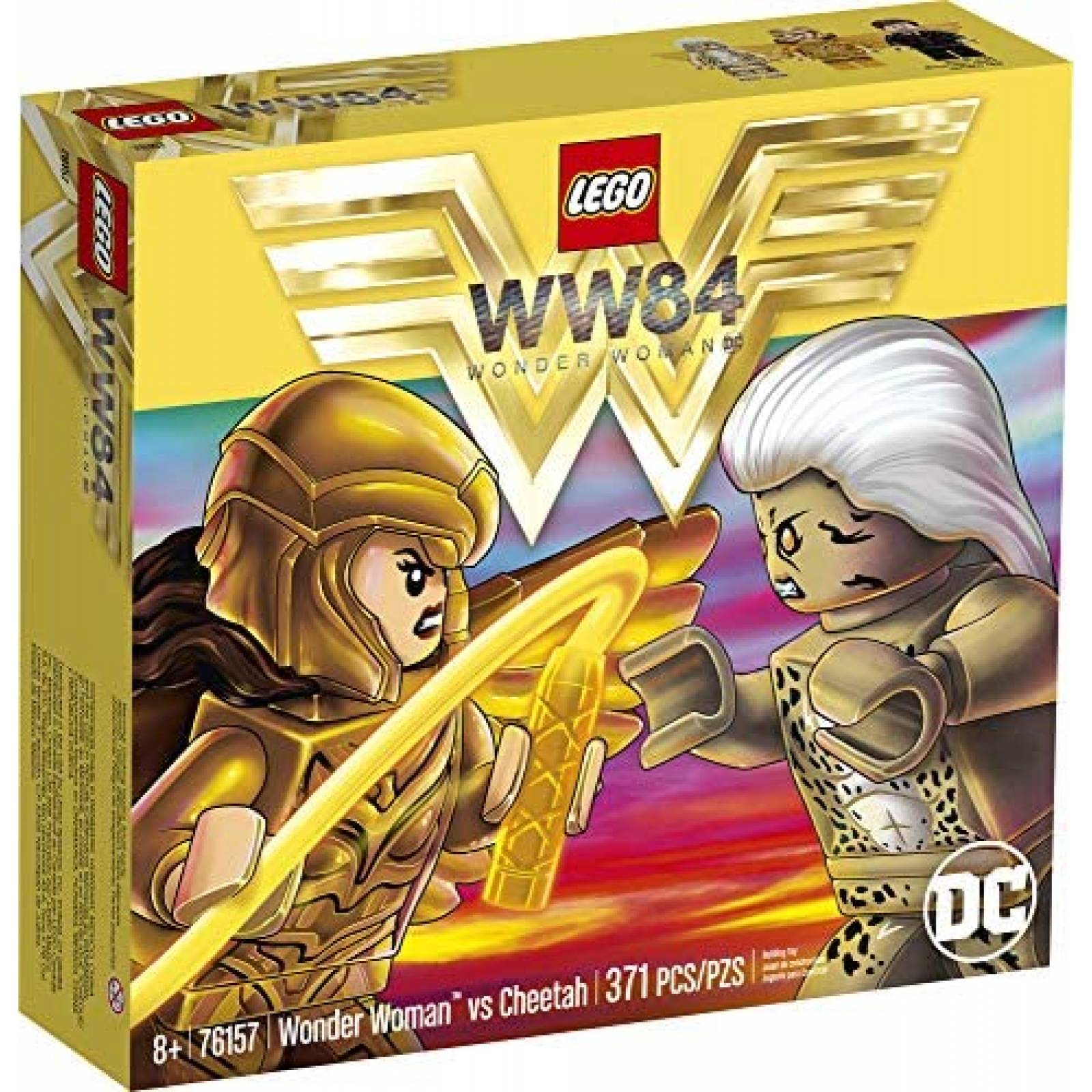 Juguete Armable LEGO Mujer Maravilla 371 Piezas para Niños