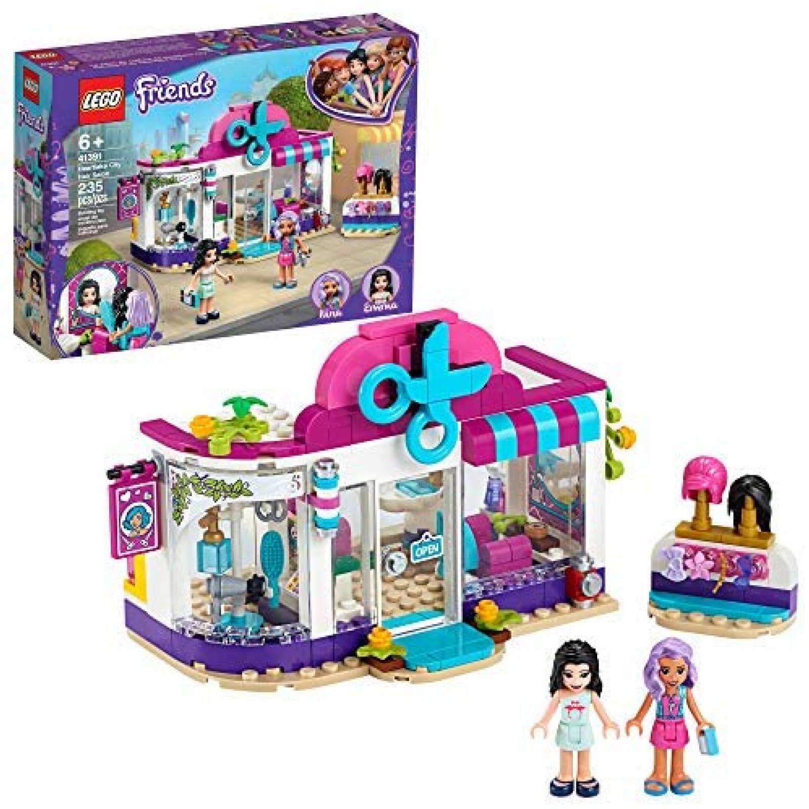 Juguete Armable LEGO Salón de Belleza 235 Piezas para Niñas