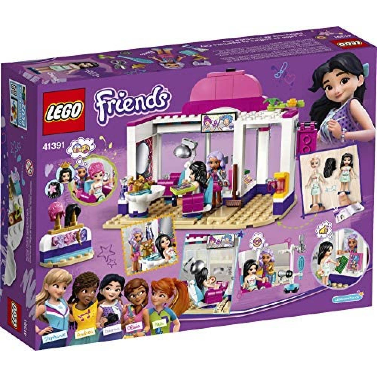 Juguete Armable LEGO Salón de Belleza 235 Piezas para Niñas