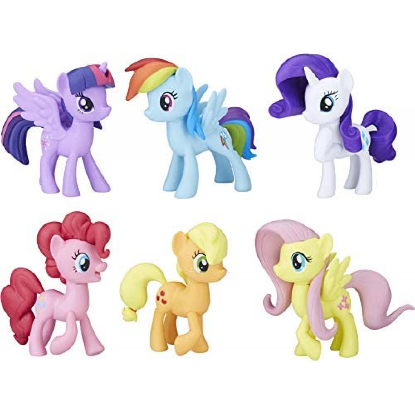 Juguetes My Little Pony Colección 6 Ponis -Multicolor