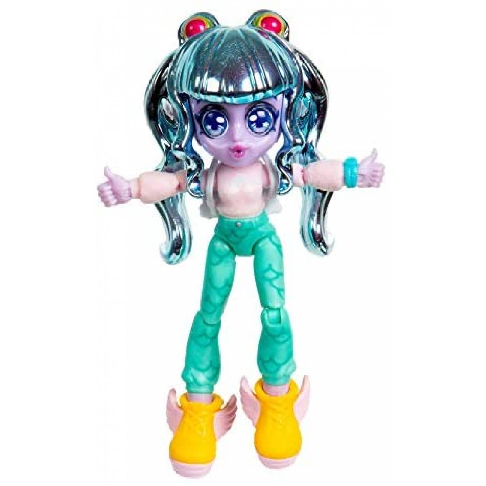 Muñeca Capsule Chix Ctrl+Alt+Magic 4.5'' Capsula Accesorios