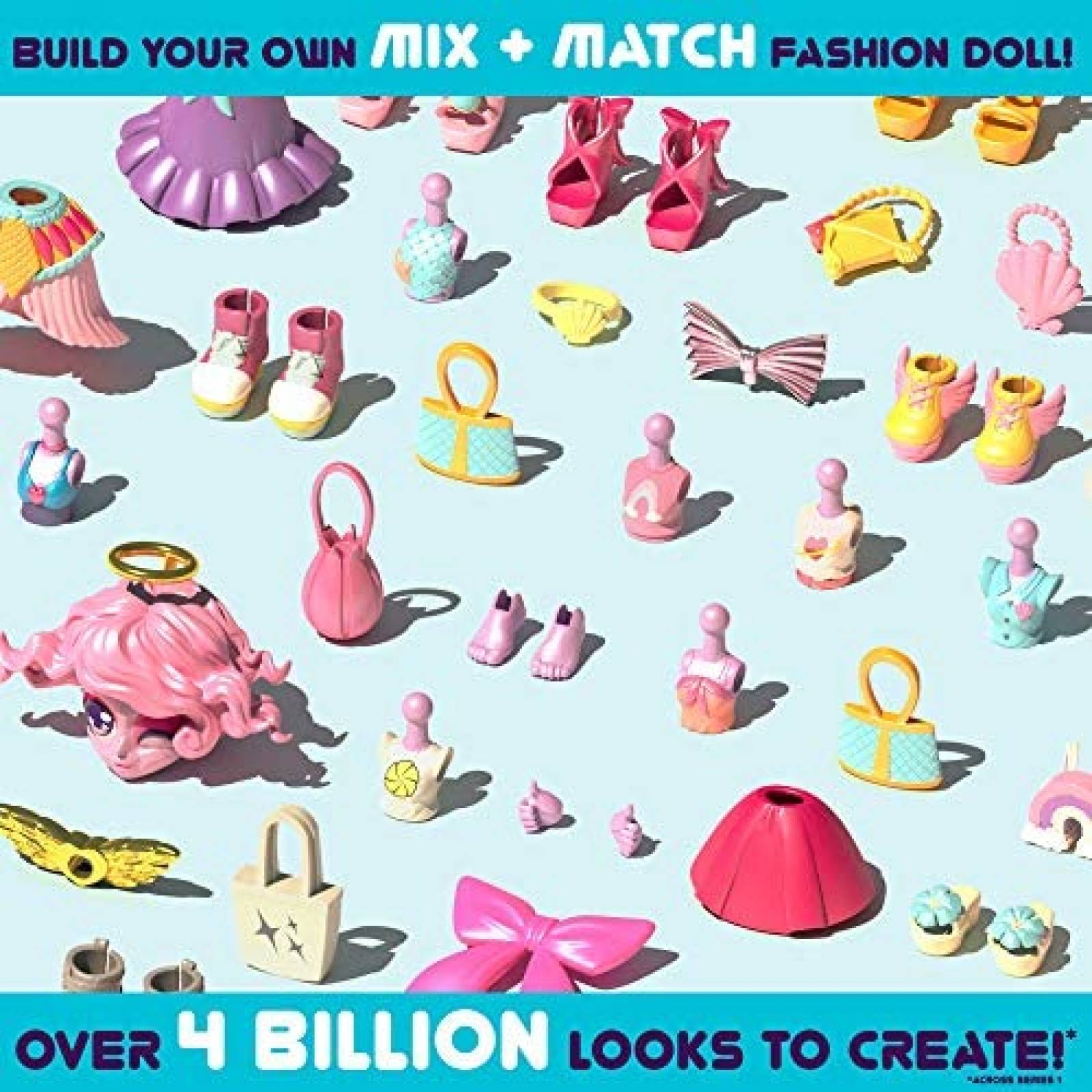 Muñeca Capsule Chix Ctrl+Alt+Magic 4.5'' Capsula Accesorios