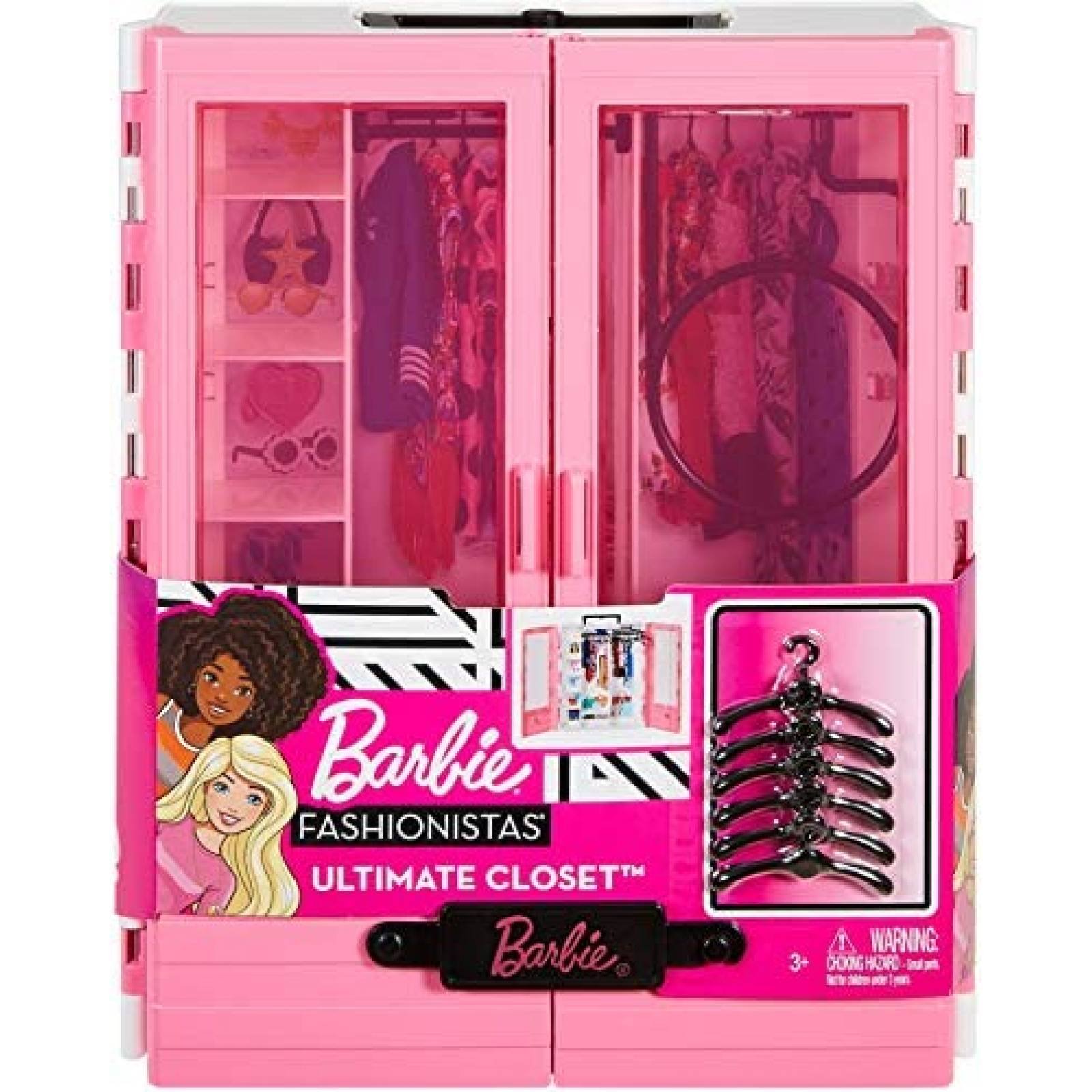 Closet para Muñeca Barbie Fashionistas Ultimate Closet -Rosa