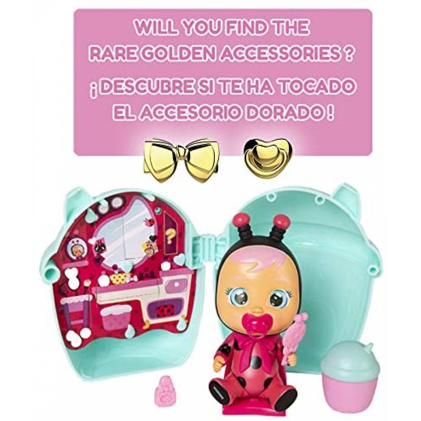 Muñeca Cry Babies Magic Tears Bottle House -Multicolor