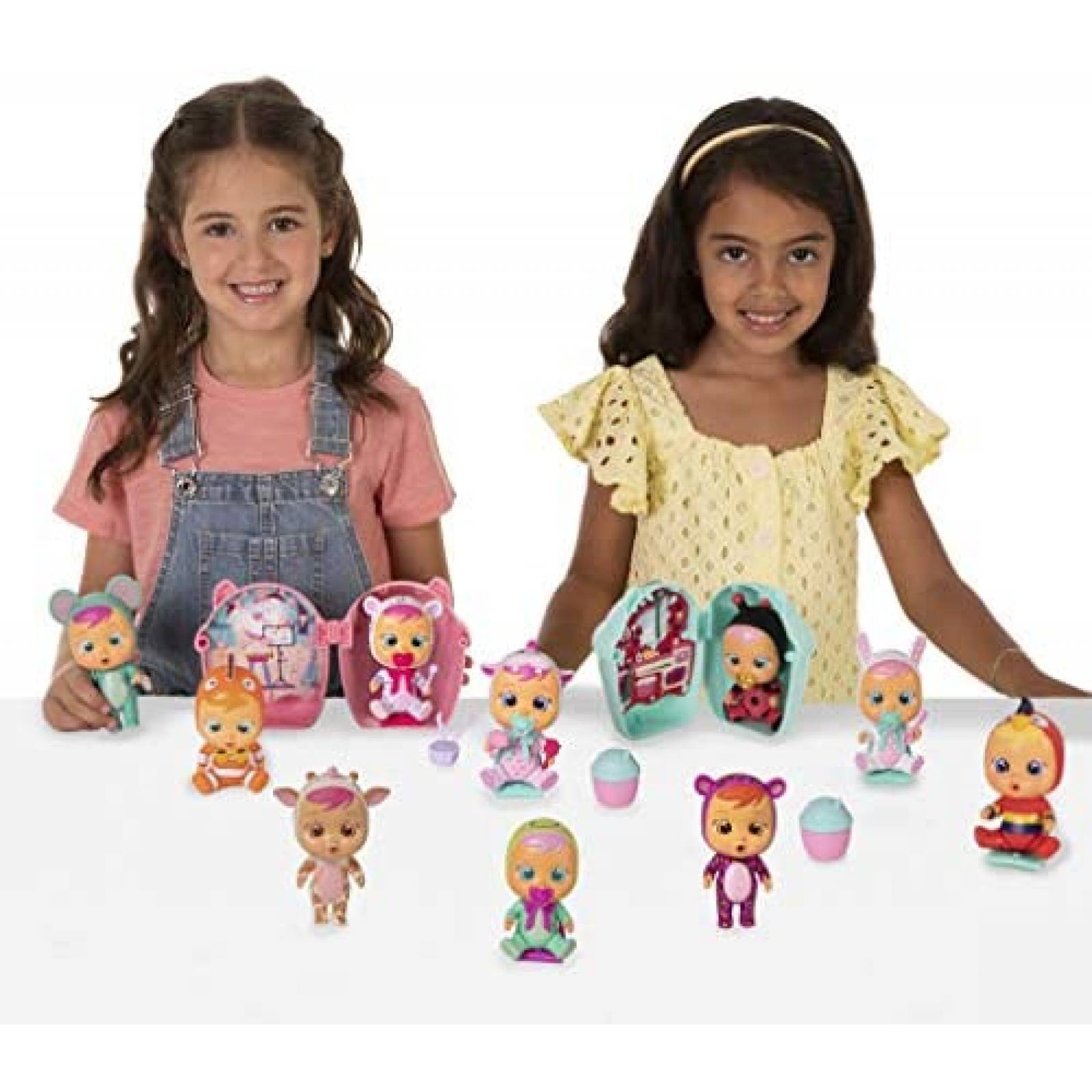 Muñeca Cry Babies Magic Tears Bottle House -Multicolor