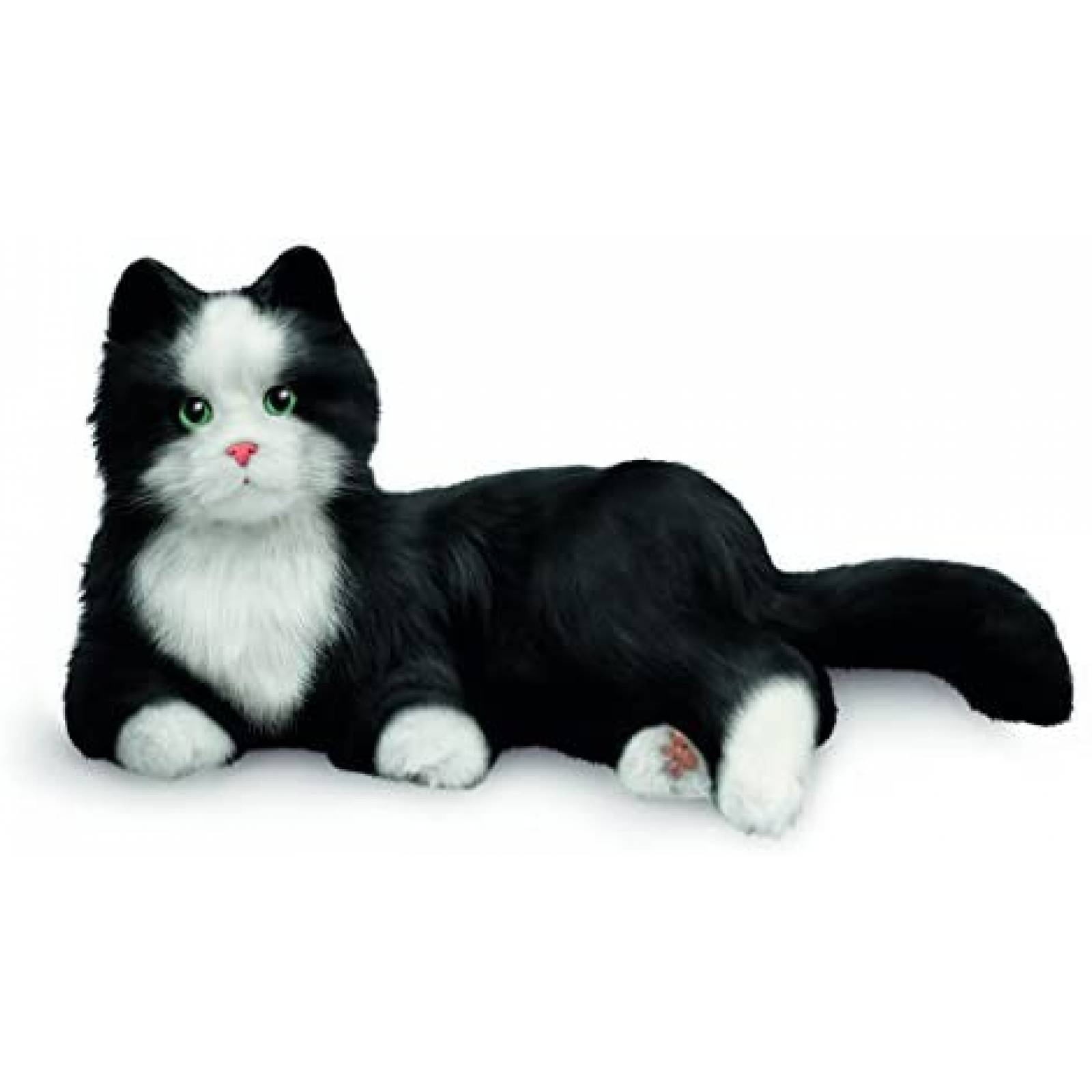 peluche gato realista