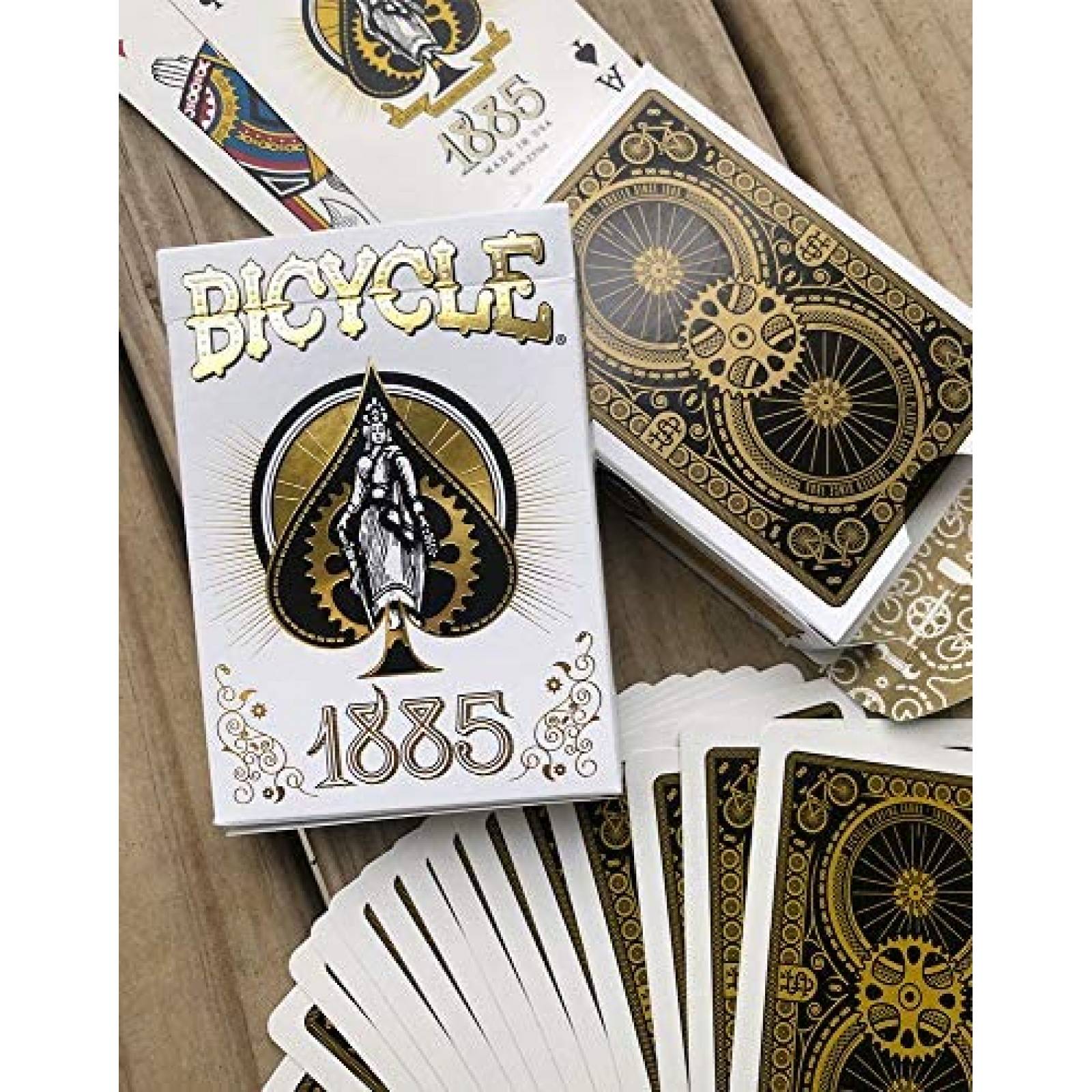 Cartas Bicycle Bicycle 1885 Diseño Clásico para Uso Óptimo