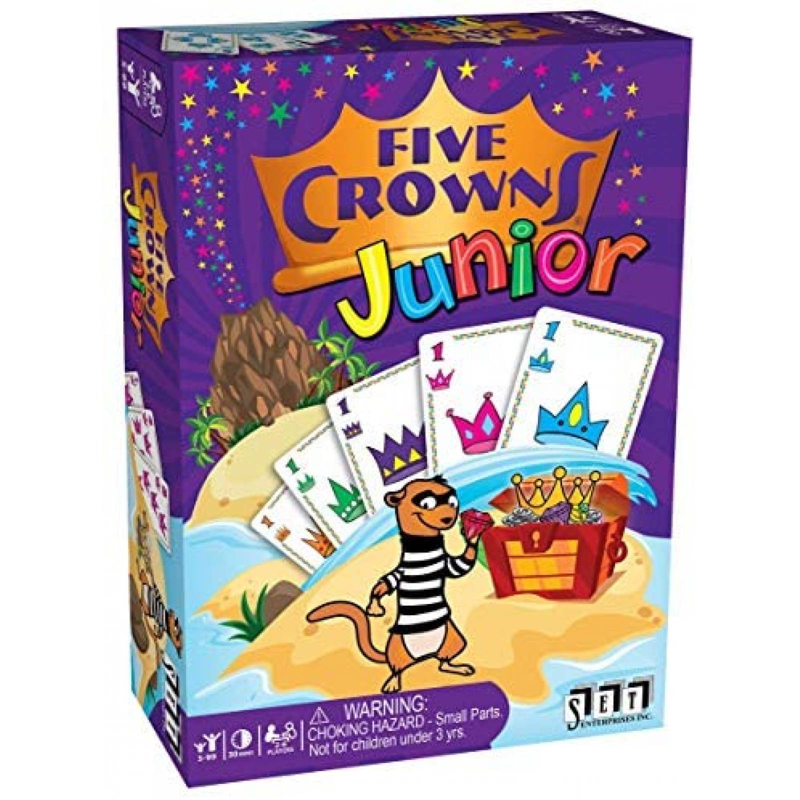 Juego de Cartas SET Enterprises Five Crowns Junior Original