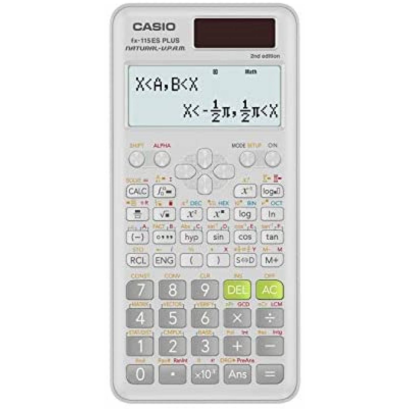 Calculadora Científica Casio FX-115ESPLS2 16 Dígitos -Blanco