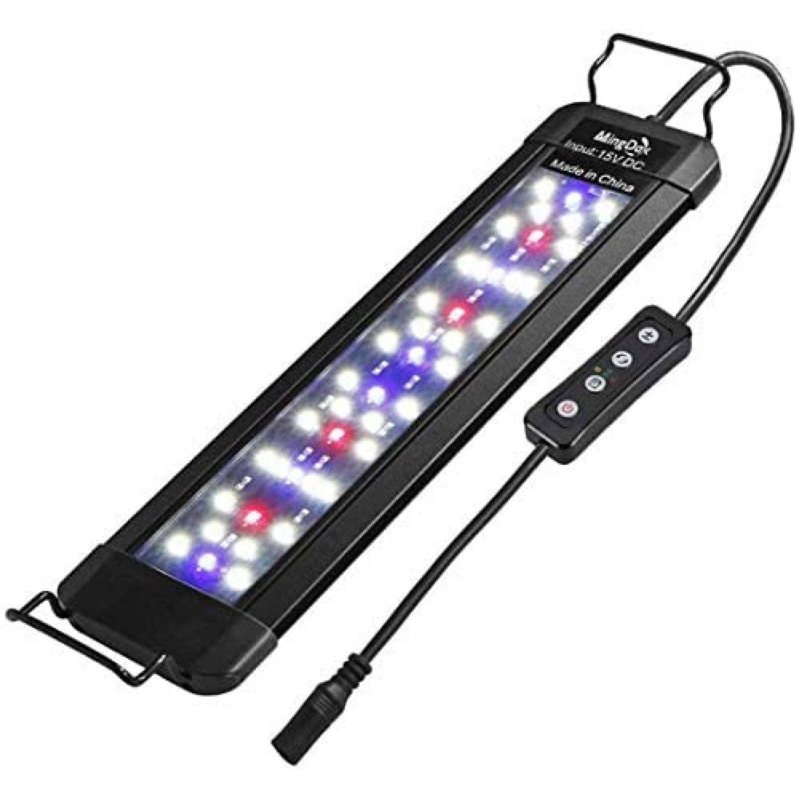 Lámpara LED MingDak 12-18'' para Pecera -Multicolor