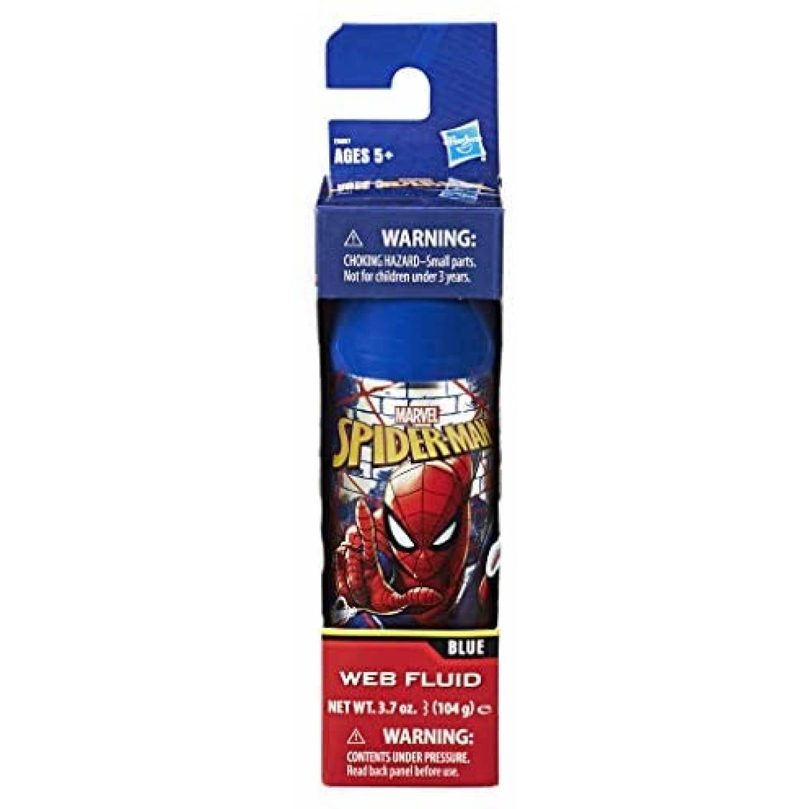 Telarañas en Spray Spider-Man 104gr Hasbro +5 Años -Azul