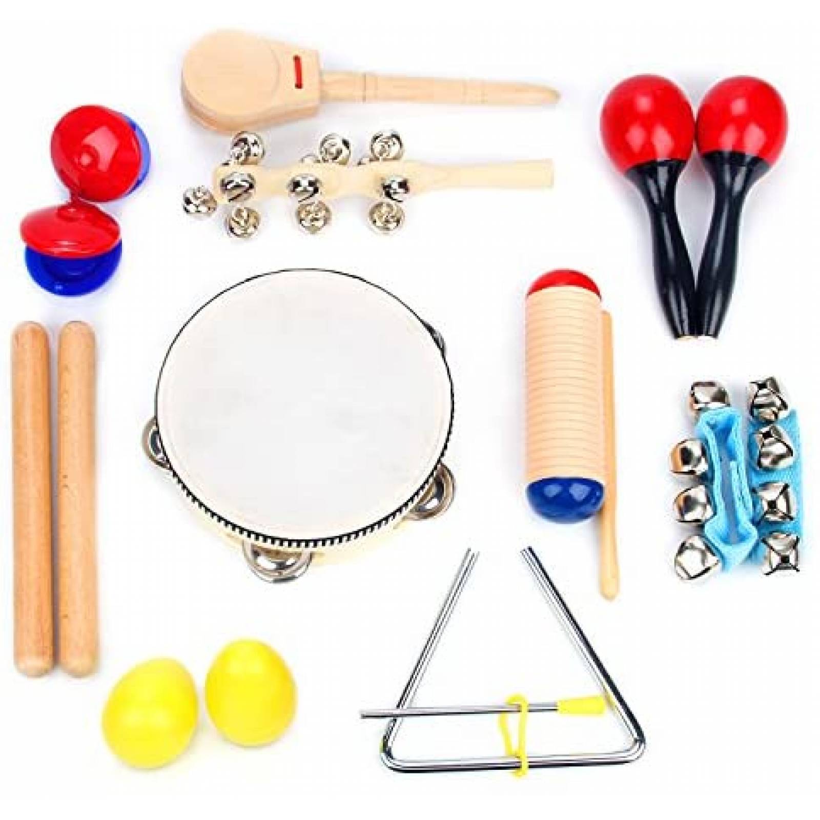 Set de Instrumentos Musicales Boxiki kids 16 Pzs con Ritmo