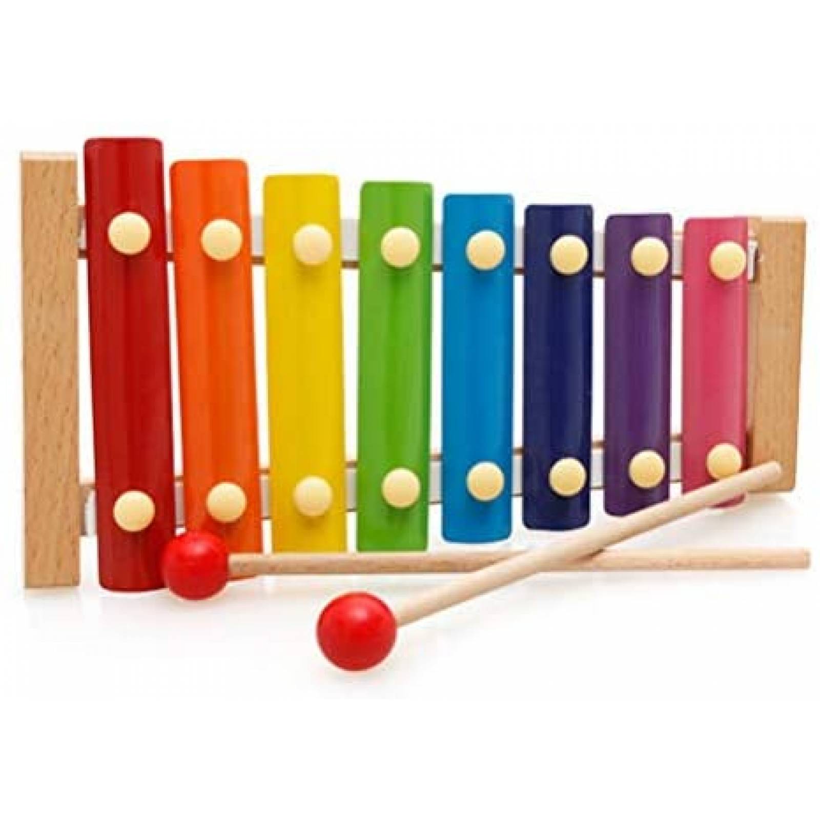 Xilófono pengxiaomei Instrumento para Niños -Multicolor