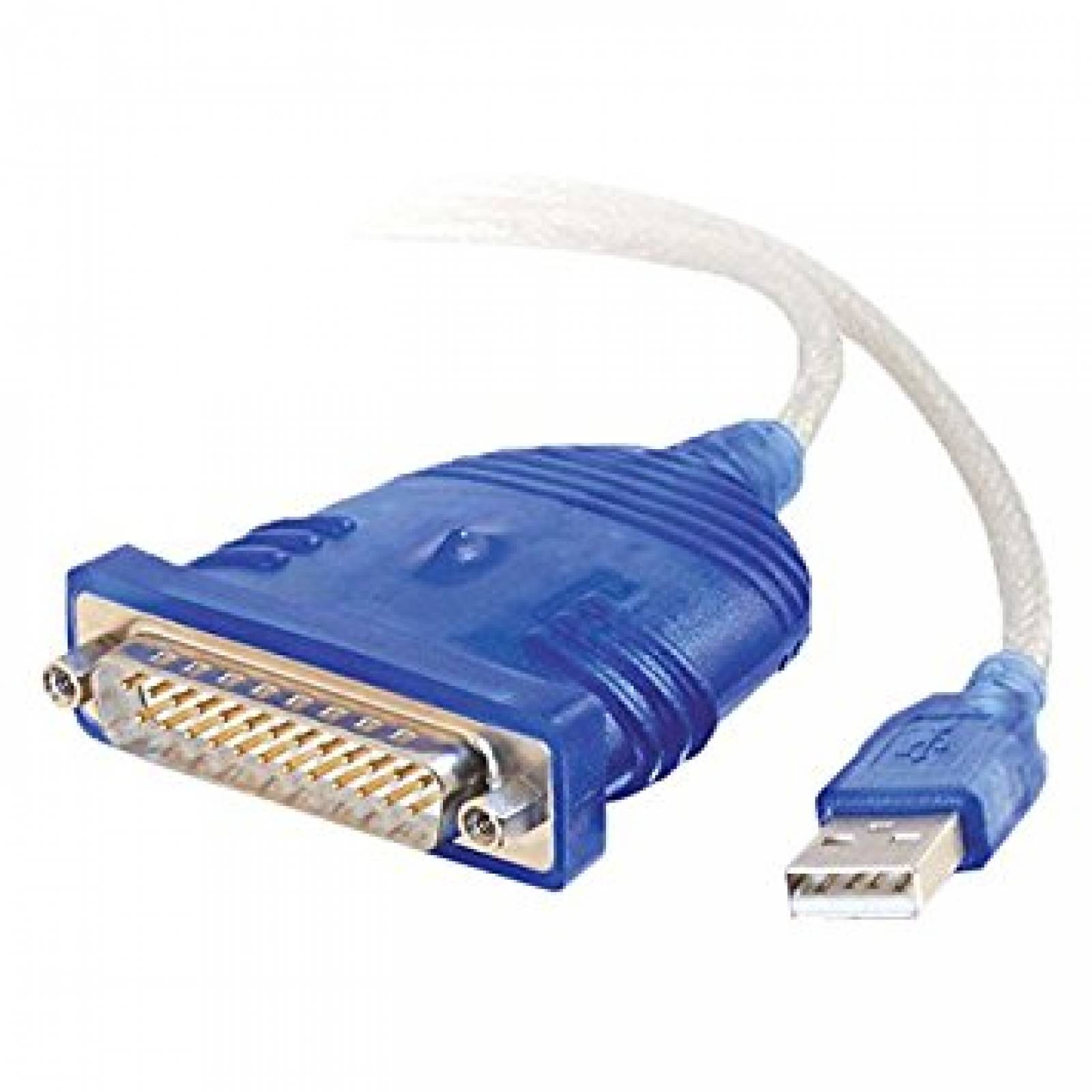 Cable Adaptador C2g Usb A Db25 Serial Rs232 1.8 Metros