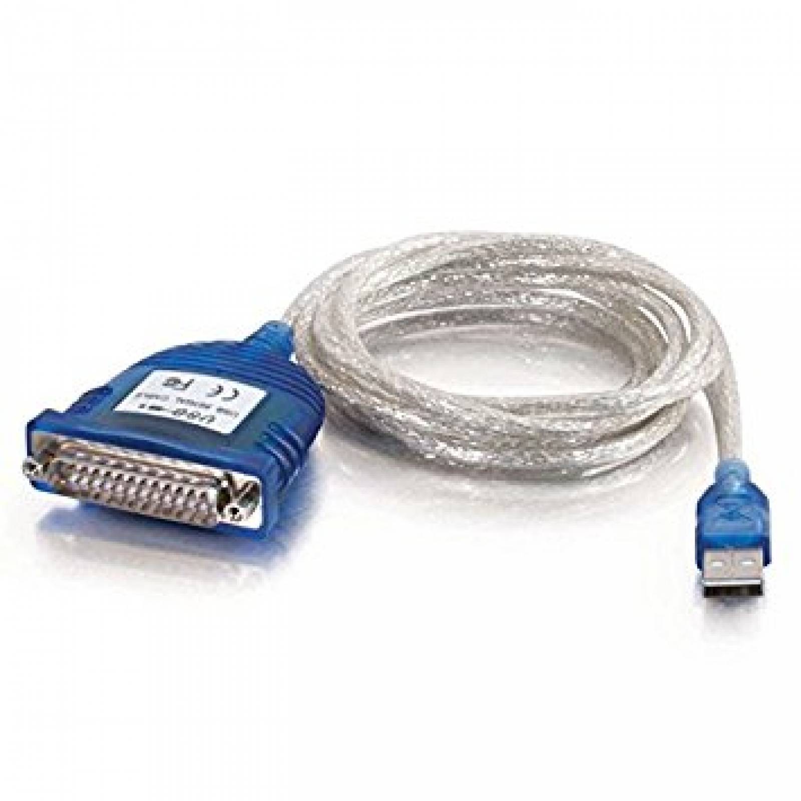 Cable Adaptador C2g Usb A Db25 Serial Rs232 1.8 Metros