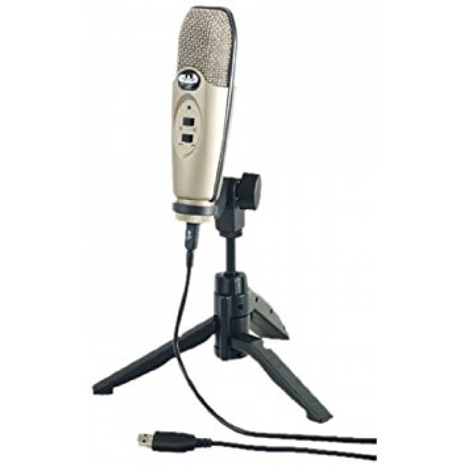 Micrófono grabación condensador estudio USB CAD U37