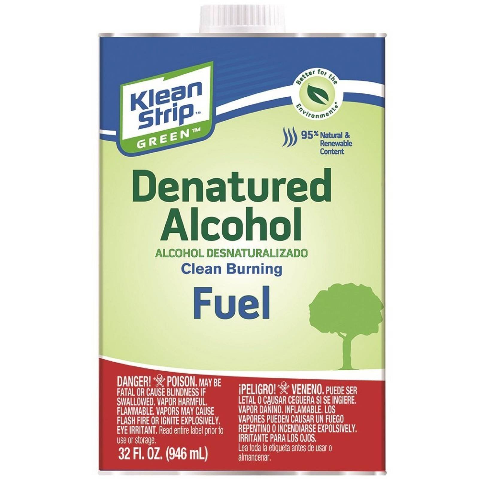 Alcohol desnaturalizado Klean-Strip QKGA75003 verde 1 -Verde