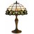 Lámpara mesa Tiffany-estilo semi-barroco
