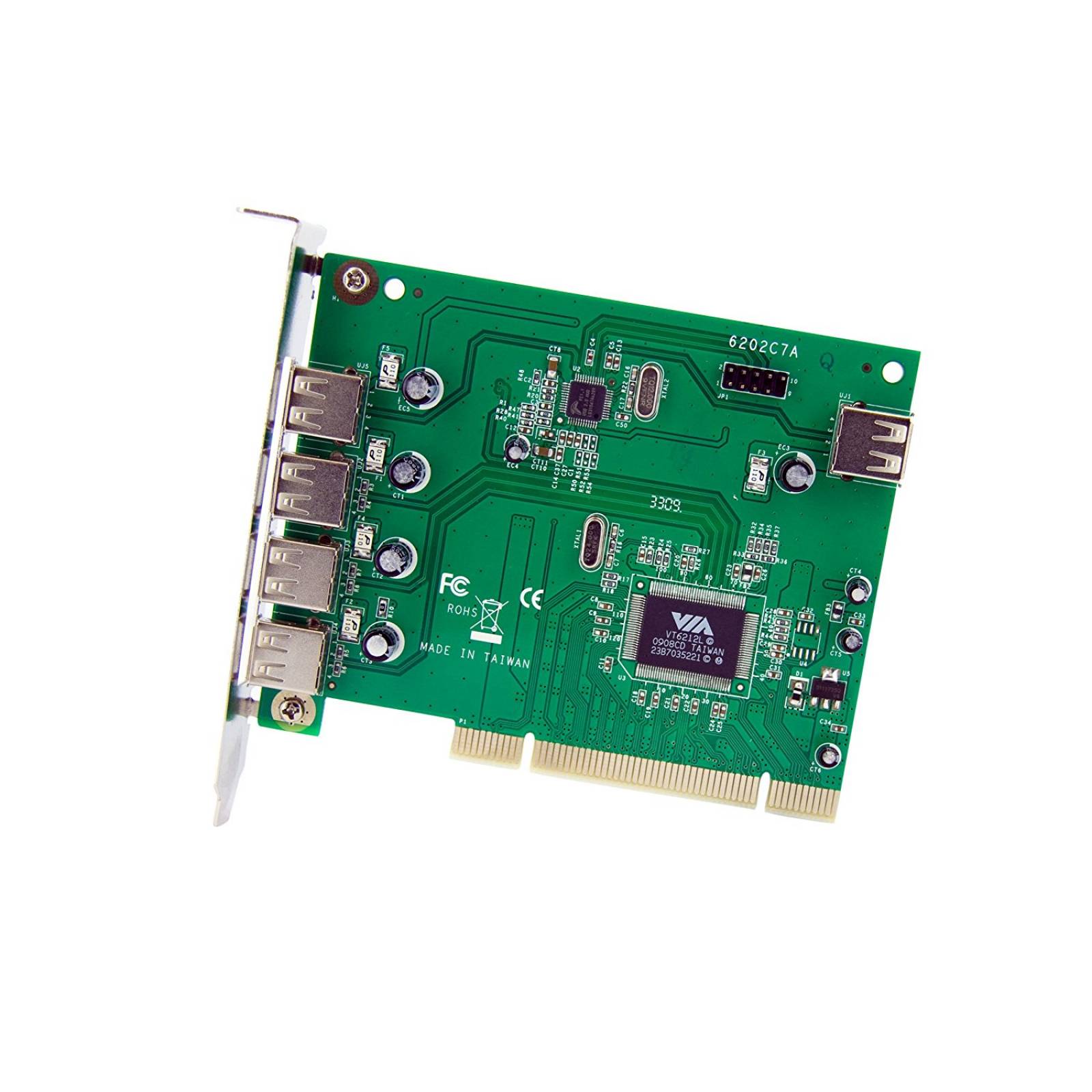 Adaptador De Tarjeta Pci Usb Startech Pciusb7 7 Puertos Usb
