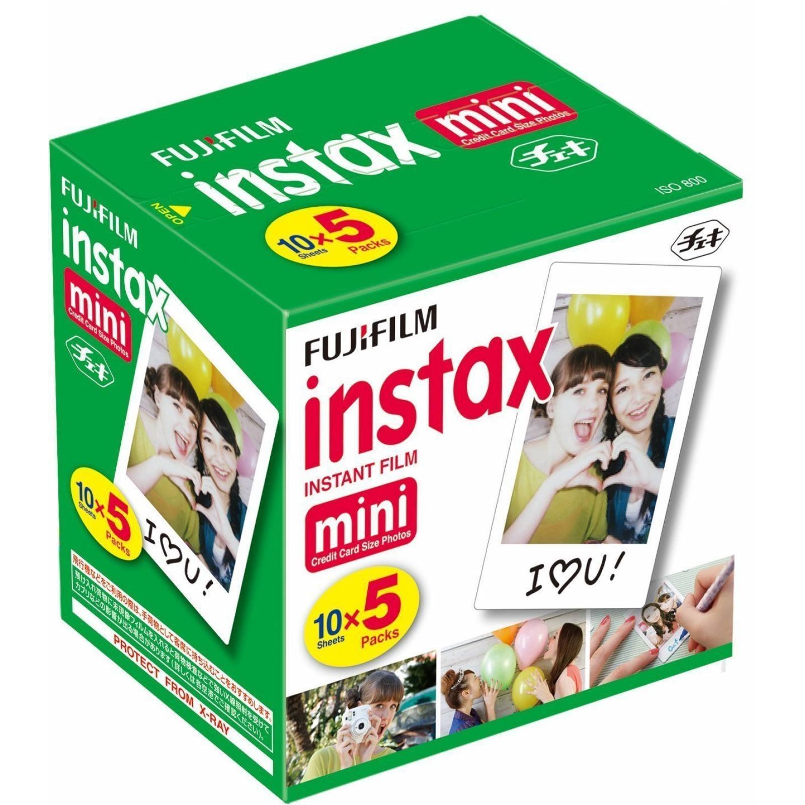 Fotos Instax Mini Fujifilm 5 Piezas -con Total De 50 Fotos