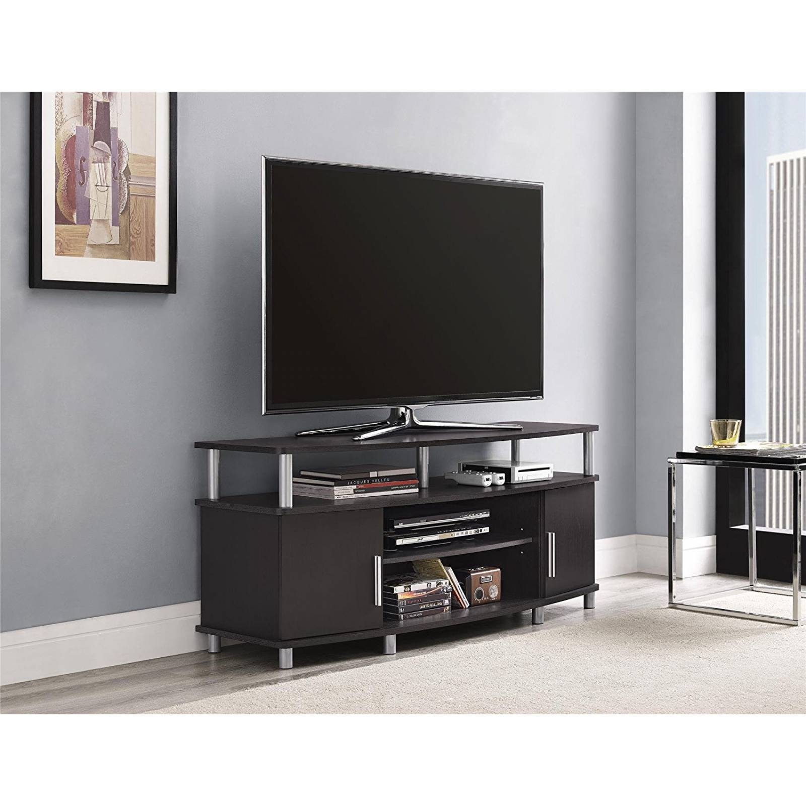 Ameriwood Inicio Carson TV soporte TV hasta 50" ancho (Espre