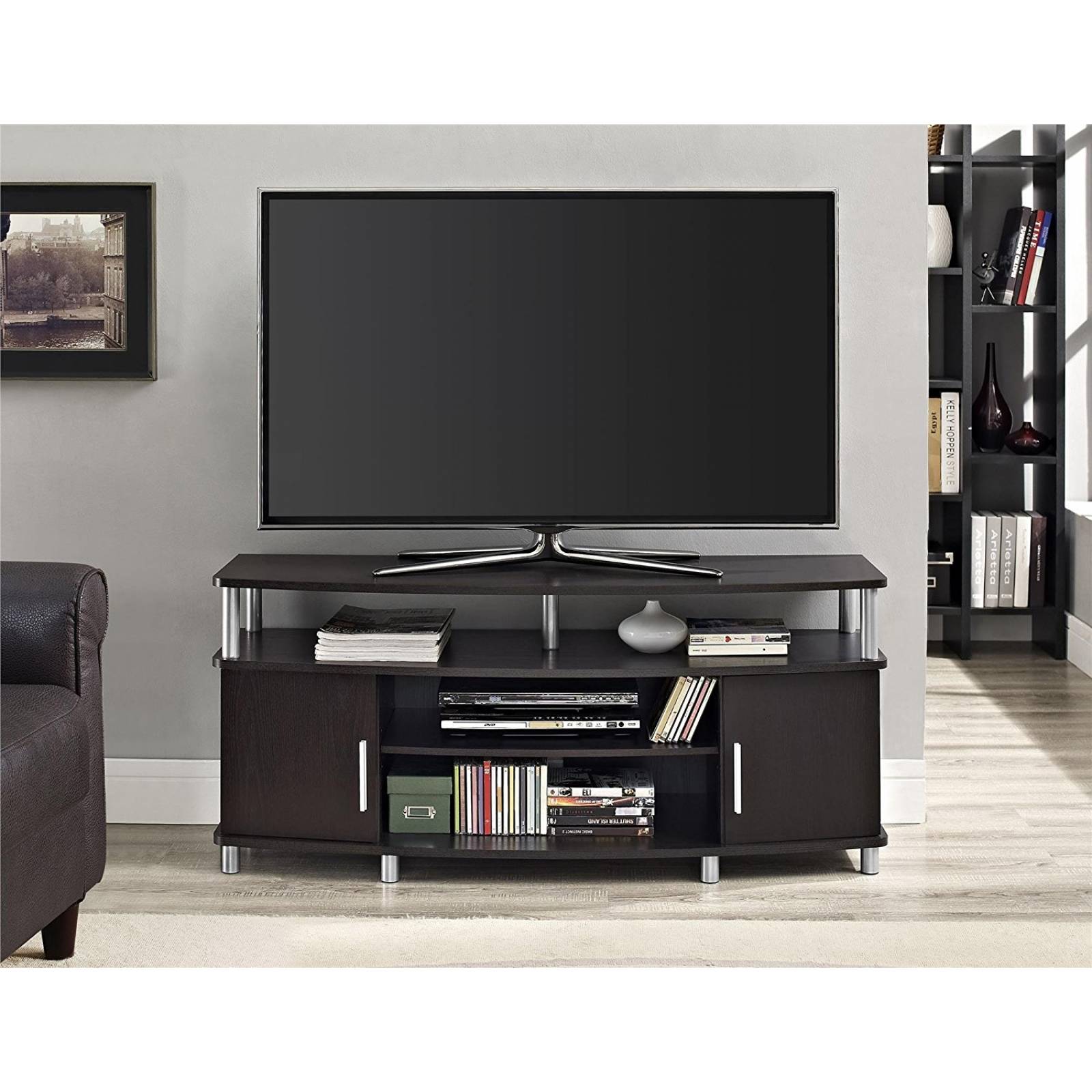 Ameriwood Inicio Carson TV soporte TV hasta 50" ancho (Espre